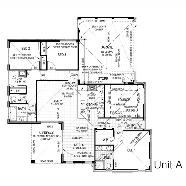 Floorplan of Homely villa listing, 1A Blythe Avenue, Yokine WA 6060