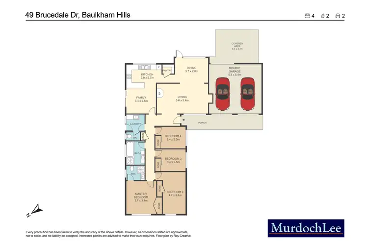 Floorplan of Homely house listing, 49 Brucedale Drive, Baulkham Hills NSW 2153
