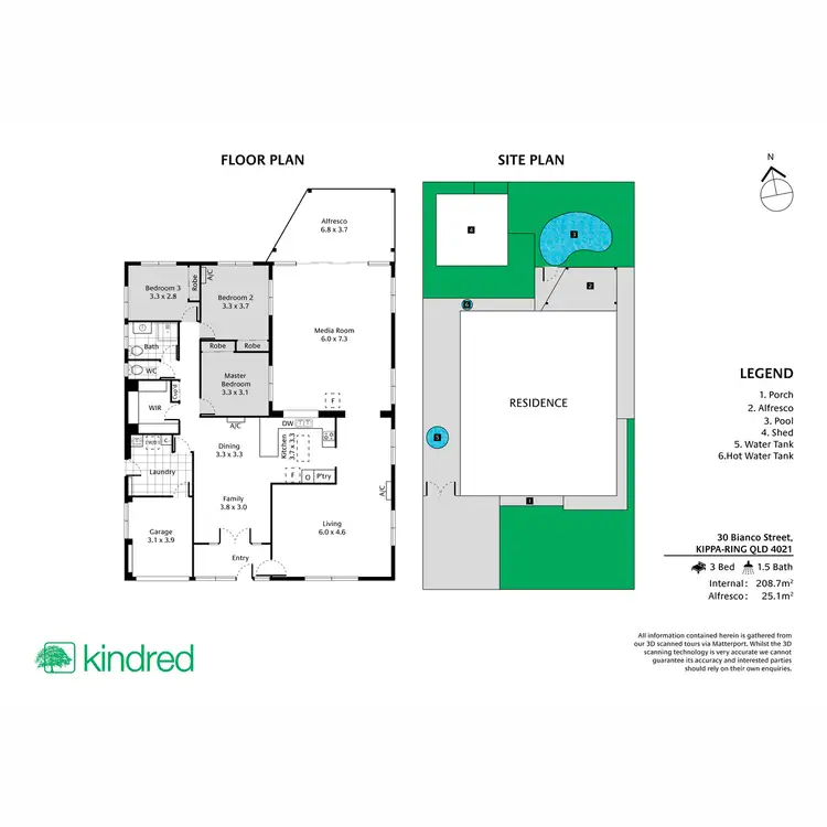 Floorplan of Homely house listing, 30 Bianco Street, Kippa-Ring QLD 4021