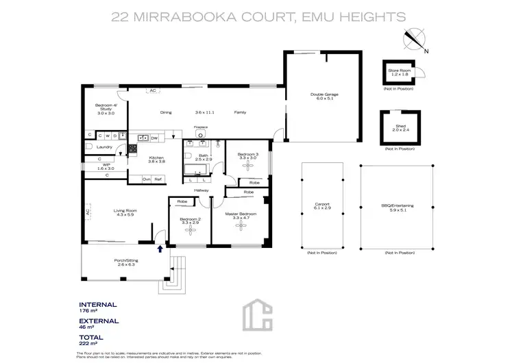 Floorplan of Homely house listing, 22 Mirrabooka Court, Emu Heights NSW 2750