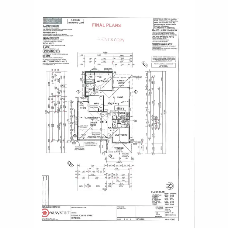 Floorplan of Homely house listing, 14 Polesie Street, Brabham WA 6055