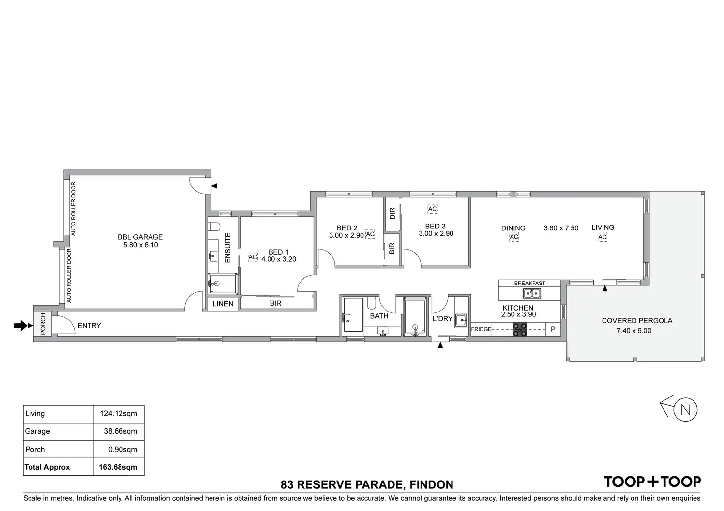 Floorplan of Homely house listing, 83 Reserve Parade, Findon SA 5023