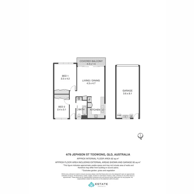 Floorplan of Homely apartment listing, 4/79 Jephson Street, Toowong QLD 4066