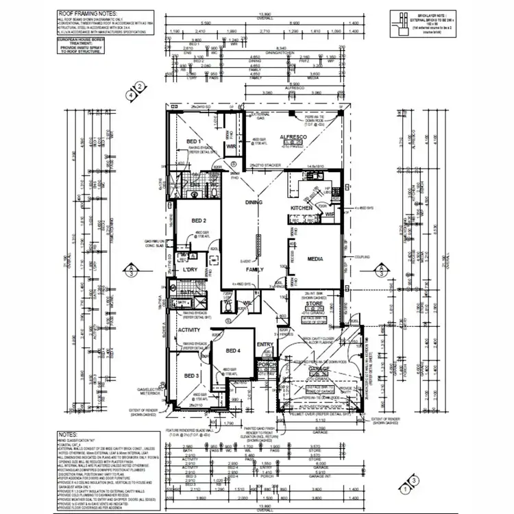 Floorplan of Homely house listing, 40 Helmsley Parkway, Alkimos WA 6038
