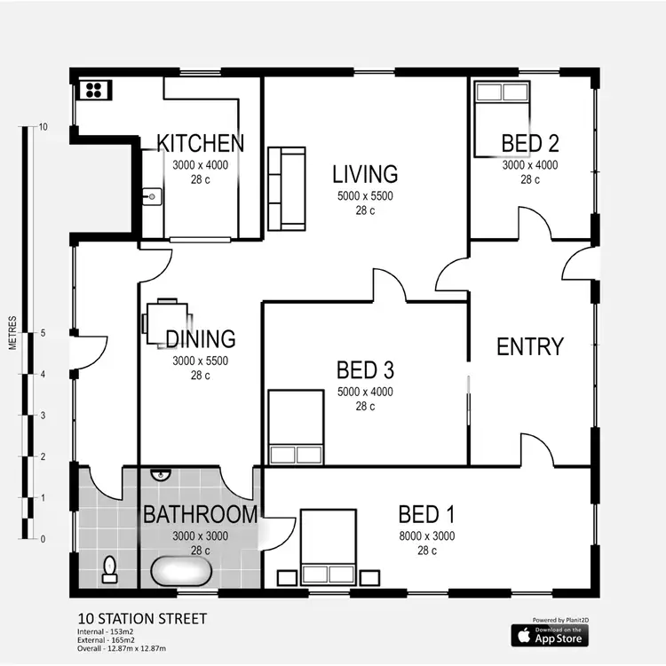 Floorplan of Homely house listing, 10 Station Street, Caboolture QLD 4510