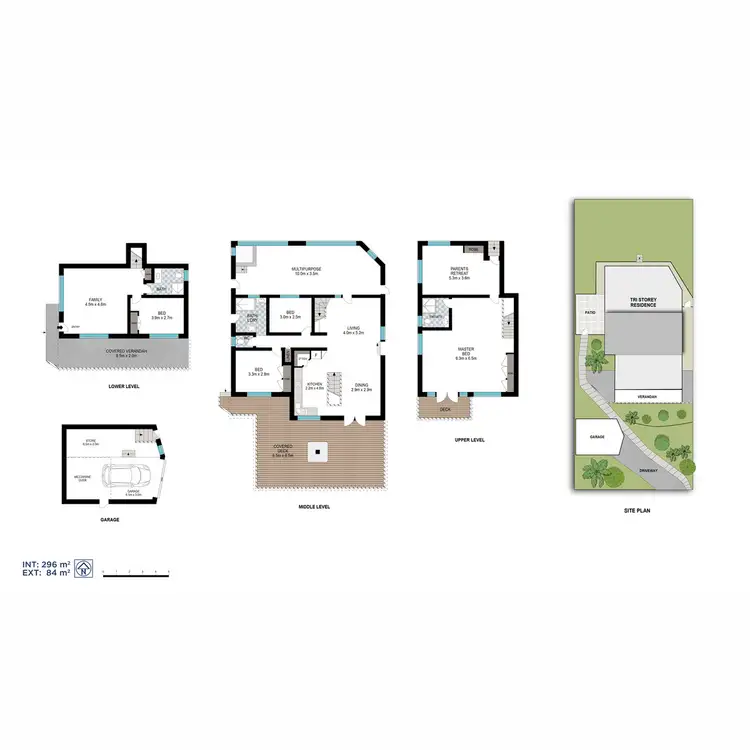 Floorplan of Homely house listing, 98A Broadwater Esplanade, Bilambil Heights NSW 2486