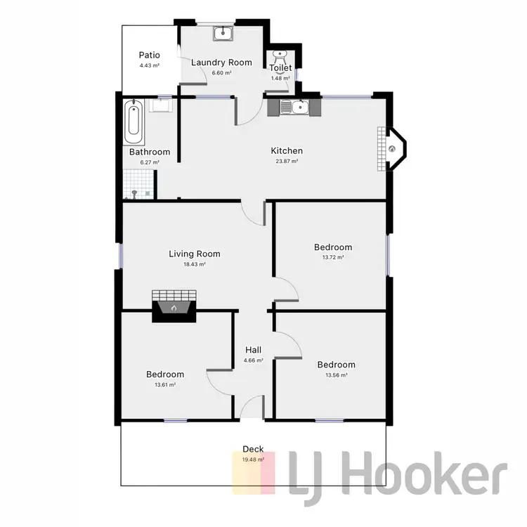 Floorplan of Homely house listing, 12 Kelly Street, Pemberton WA 6260