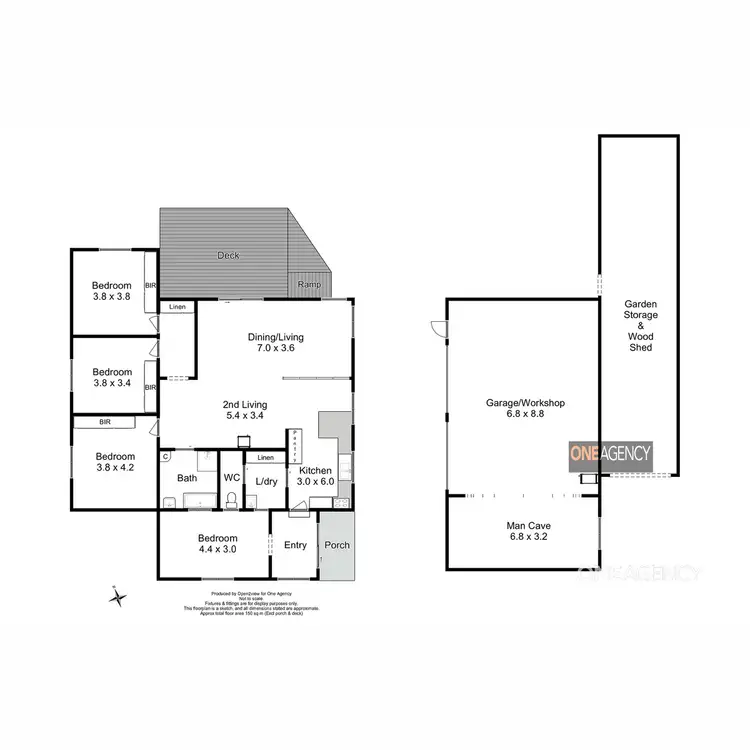 Floorplan of Homely house listing, 422 Montagu Road, Smithton TAS 7330