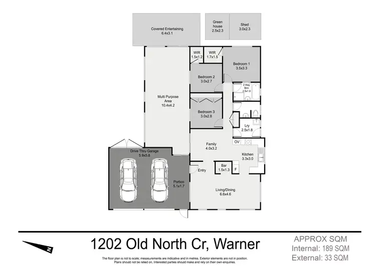 Floorplan of Homely house listing, 1202 Old North Crescent, Strathpine QLD 4500