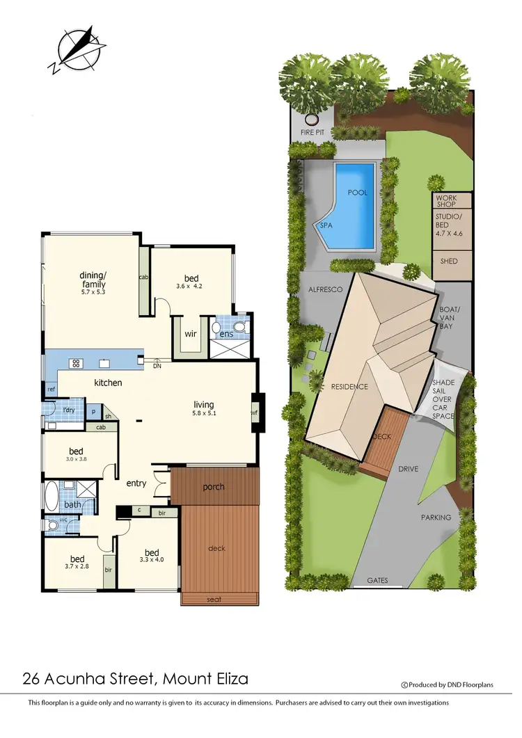 Floorplan of Homely house listing, 26 Acunha Street, Mount Eliza VIC 3930