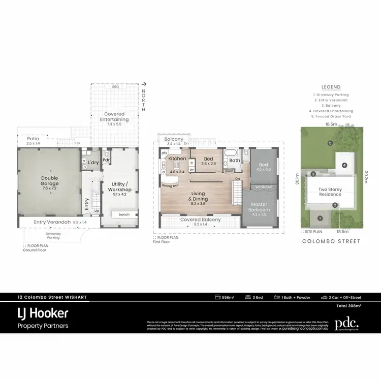 Floorplan of Homely house listing, 12 Colombo Street, Wishart QLD 4122