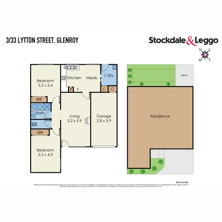 Floorplan of Homely unit listing, 3/33 Lytton Street, Glenroy VIC 3046