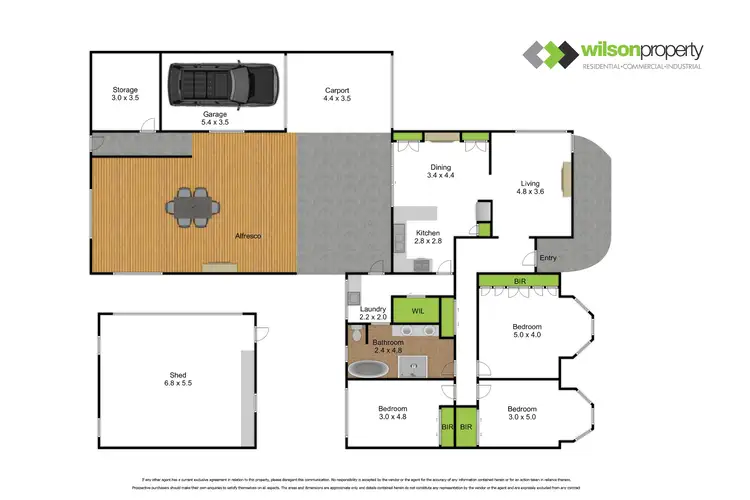 Floorplan of Homely house listing, 6 Clift Court, Traralgon VIC 3844