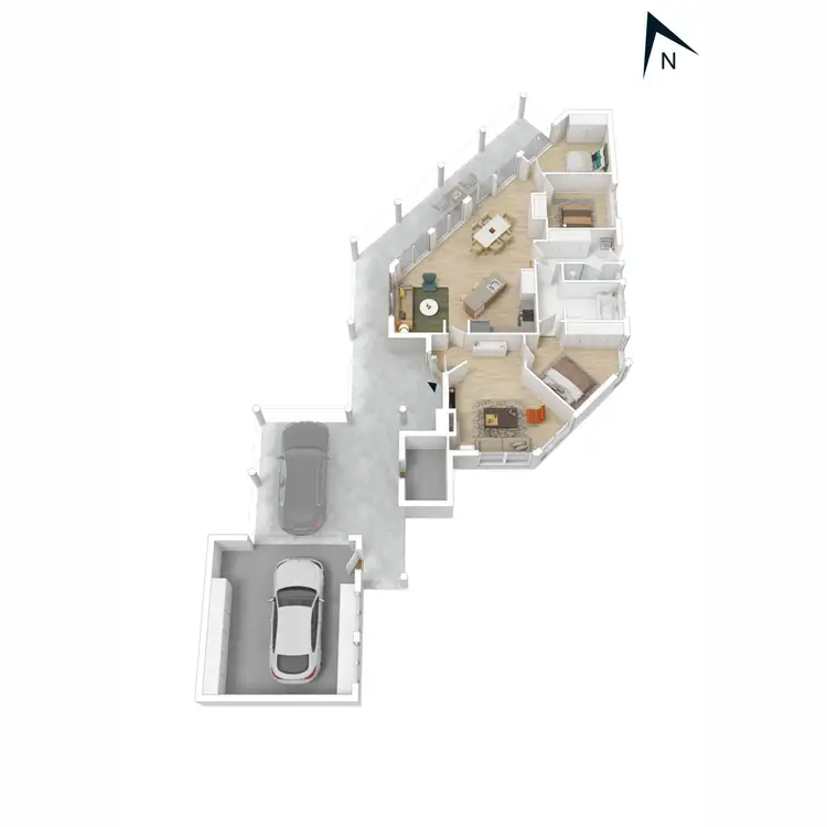 Floorplan of Homely house listing, 27 Waratah Street, Rye VIC 3941
