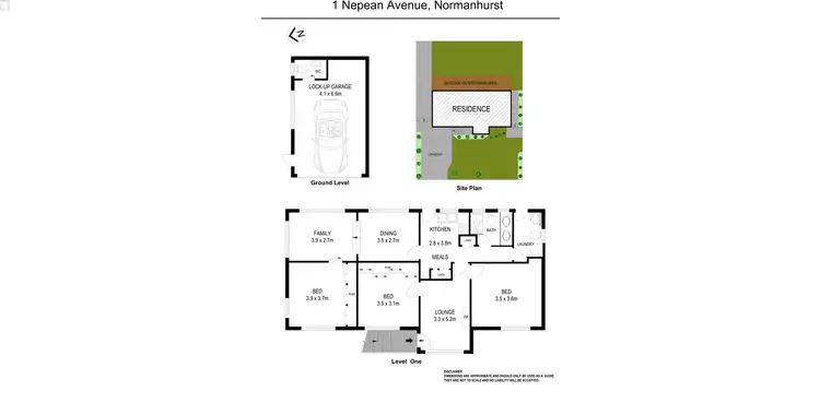 Floorplan of Homely house listing, 1 Nepean Avenue, Normanhurst NSW 2076