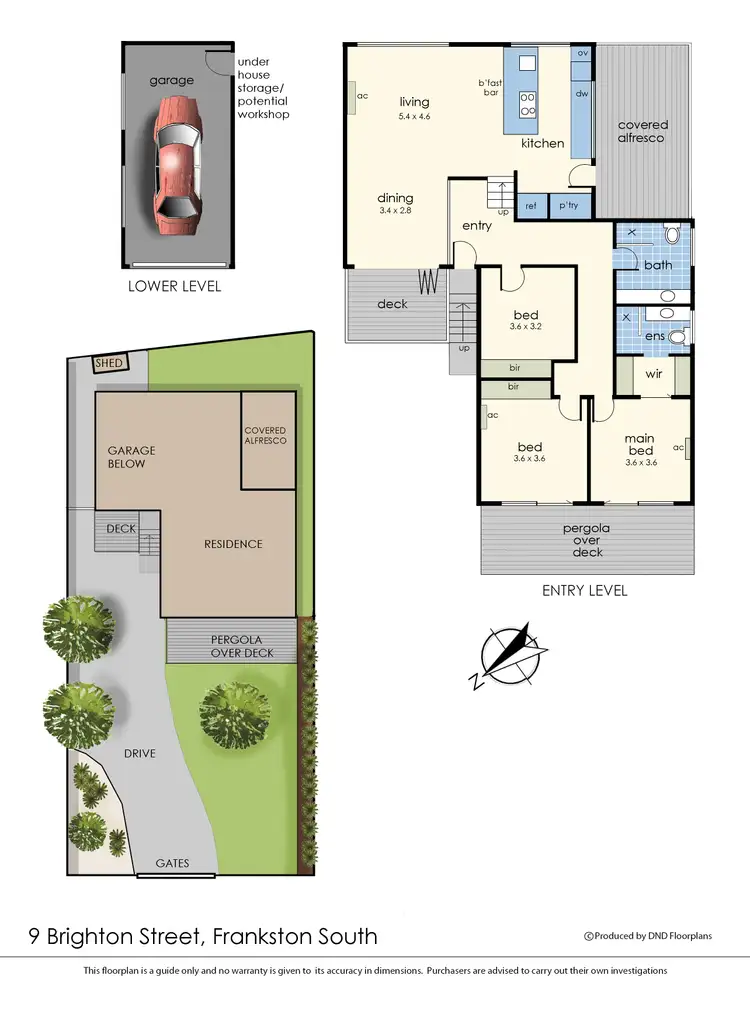 Floorplan of Homely house listing, 9 Brighton Street, Frankston South VIC 3199