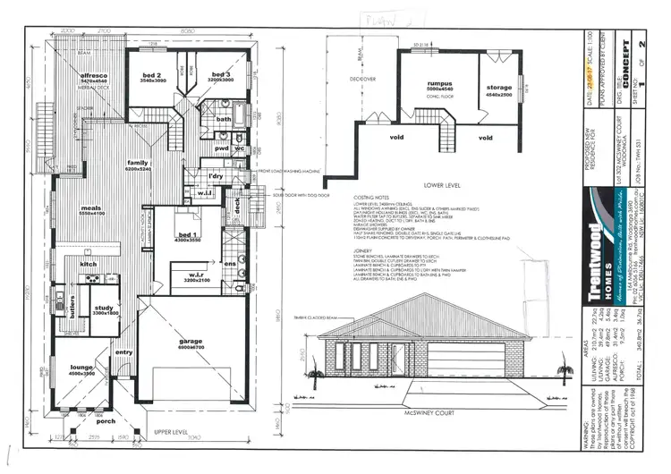 Floorplan of Homely house listing, 8 McSwiney Court, Wodonga VIC 3690