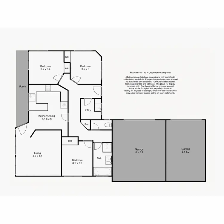 Floorplan of Homely house listing, 186 Main Road, Penguin TAS 7316