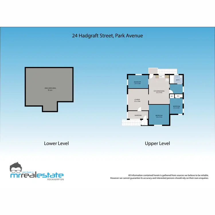 Floorplan of Homely house listing, 24 Hadgraft Street, Park Avenue QLD 4701
