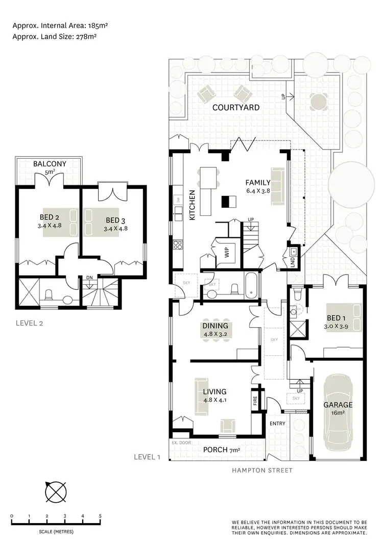 Floorplan of Homely house listing, 15 Hampton Street, Balmain NSW 2041