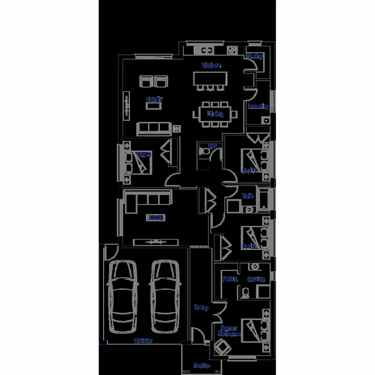 Floorplan of Homely house listing, 5 Kanooka Road, Brookfield VIC 3338