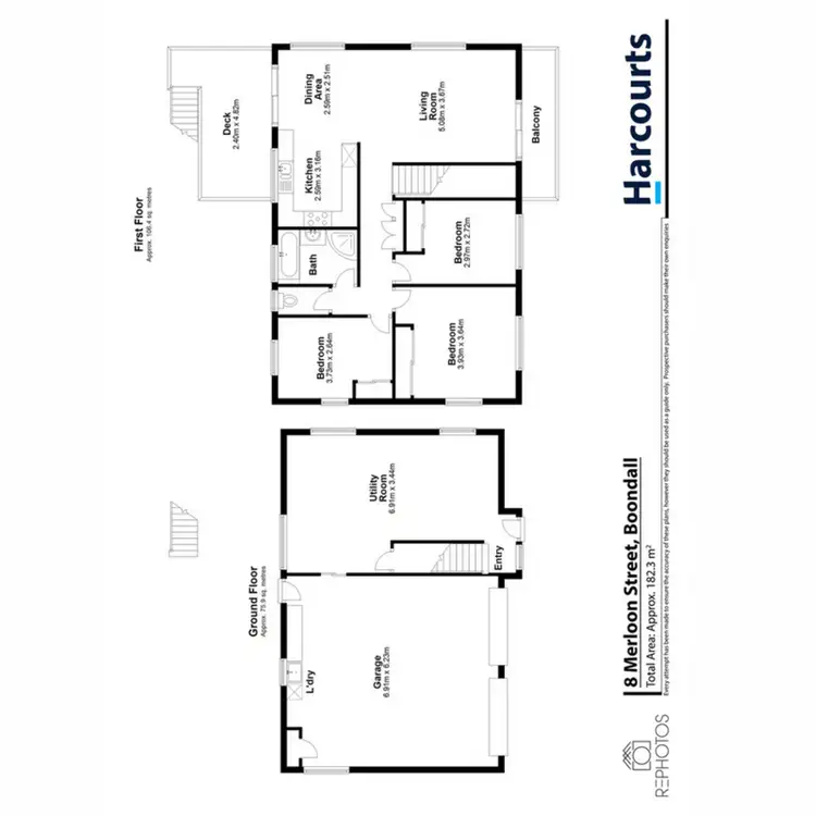 Floorplan of Homely house listing, 8 Merloon Street, Boondall QLD 4034