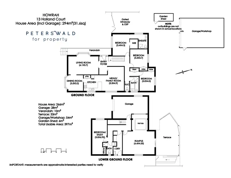 Floorplan of Homely house listing, 13 Holland Court, Howrah TAS 7018