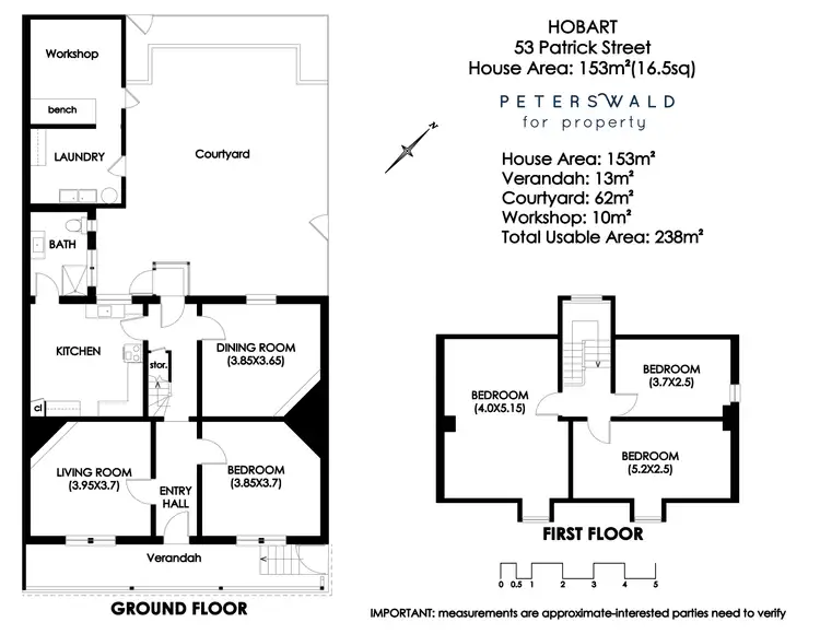 Floorplan of Homely house listing, 53 Patrick Street, Hobart TAS 7000