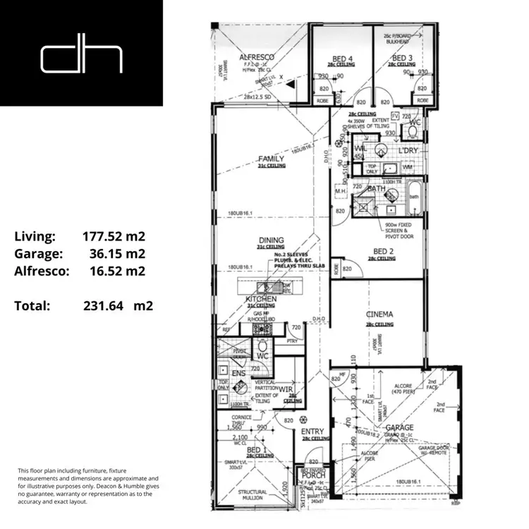 Floorplan of Homely house listing, 6 Heligan Way, Landsdale WA 6065