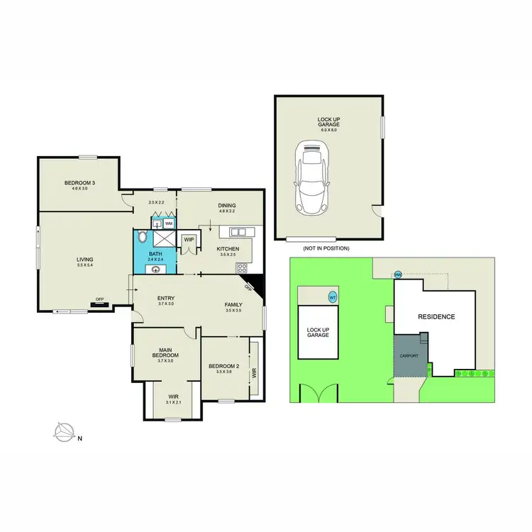 Floorplan of Homely house listing, 7 Branxton Street, Nulkaba NSW 2325