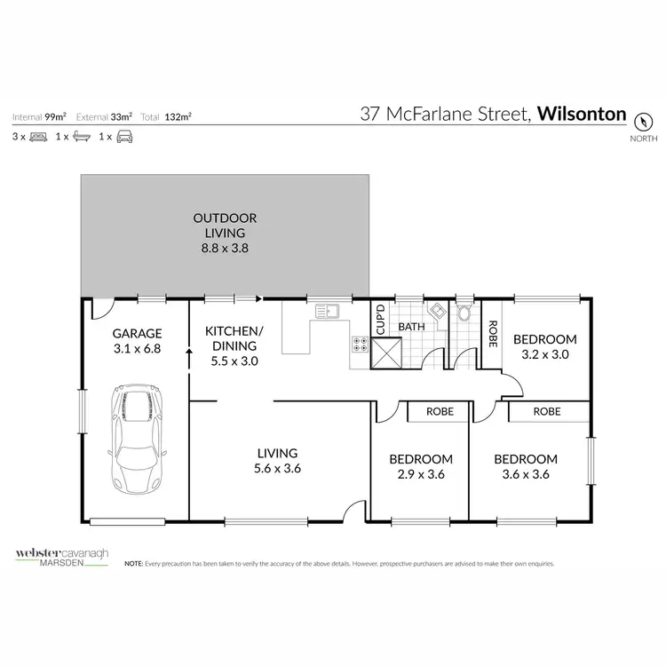 Floorplan of Homely house listing, 37 McFarlane Street, Wilsonton QLD 4350