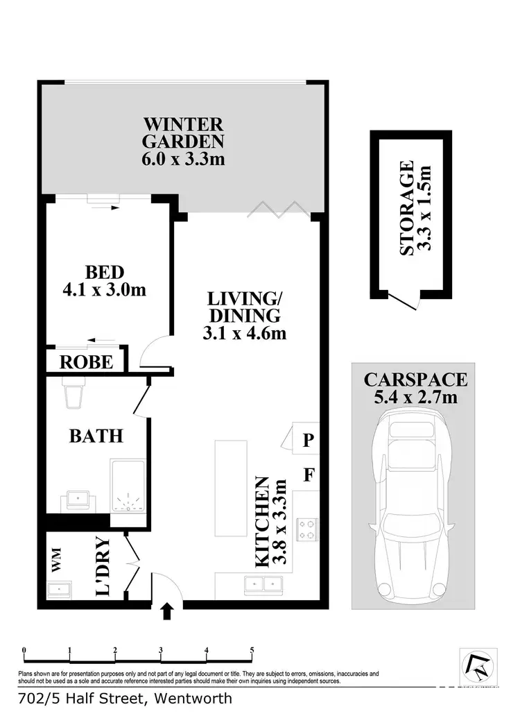 Floorplan of Homely apartment listing, 702/5 Half Street, Wentworth Point NSW 2127