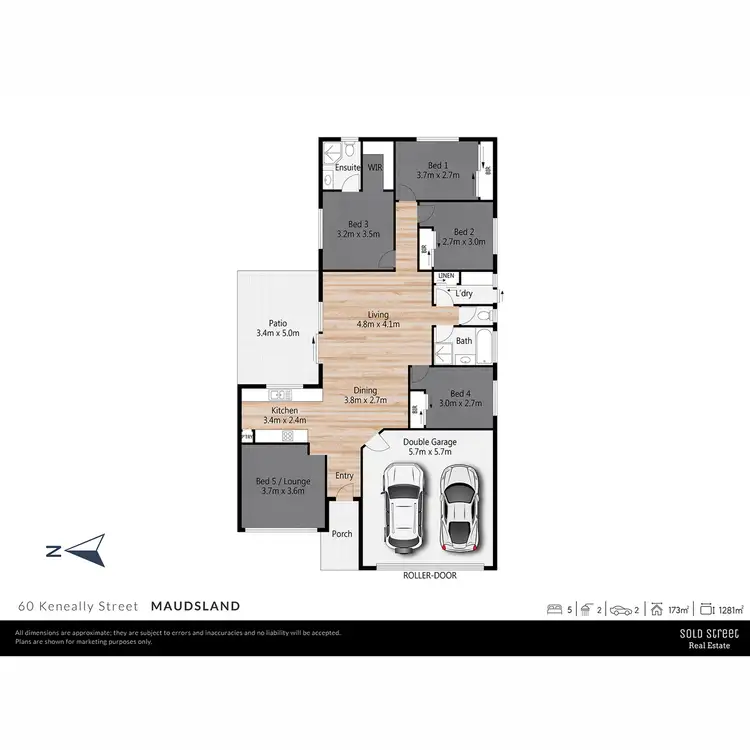 Floorplan of Homely house listing, 60 Keneally Street, Maudsland QLD 4210
