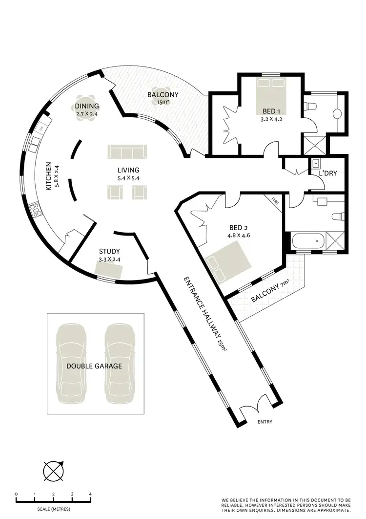 Floorplan of Homely apartment listing, 9/18 Flinton Street, Paddington NSW 2021