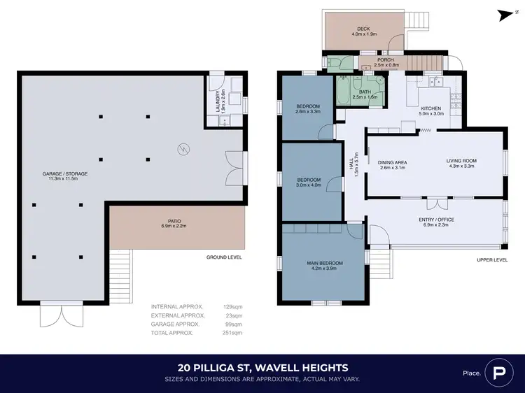 Floorplan of Homely house listing, 20 Pilliga Street, Wavell Heights QLD 4012