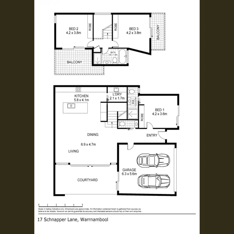 Floorplan of Homely house listing, 17 Schnapper Lane, Warrnambool VIC 3280