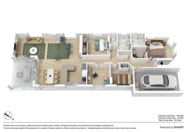 Floorplan of Homely house listing, 43 Penhill Street, Nudgee QLD 4014