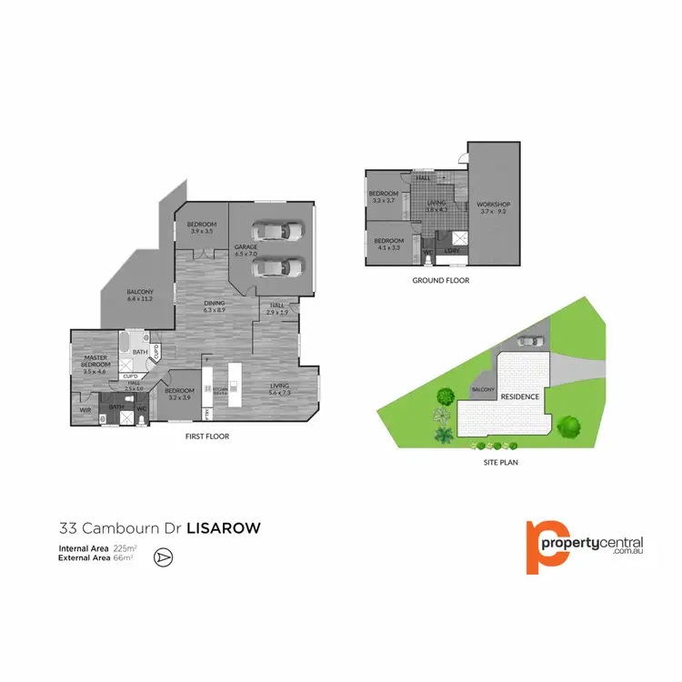 Floorplan of Homely house listing, 33 Cambourn Drive, Lisarow NSW 2250