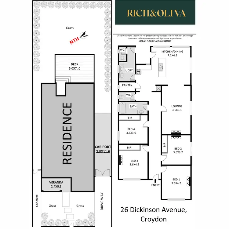 Floorplan of Homely house listing, 26 Dickinson Avenue, Croydon NSW 2132