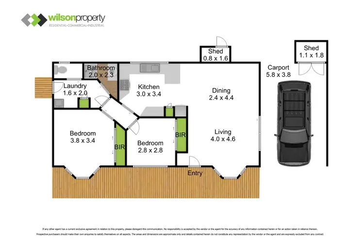 Floorplan of Homely house listing, 5/4 Smith Street, Traralgon VIC 3844