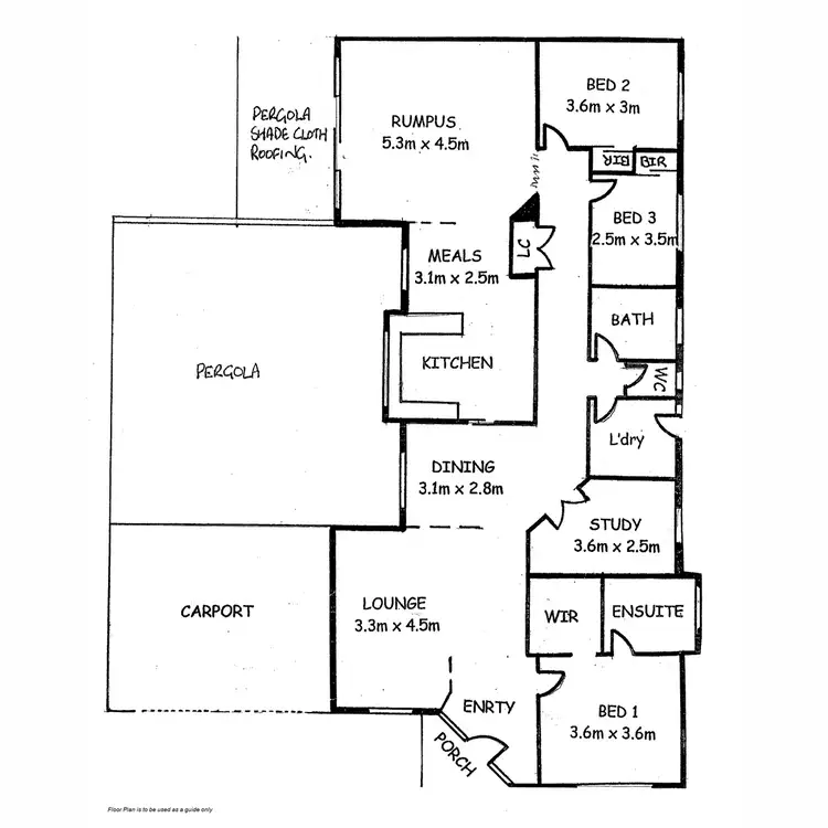 Floorplan of Homely house listing, 1 Giles Thorpe Crescent, Mount Pleasant SA 5235