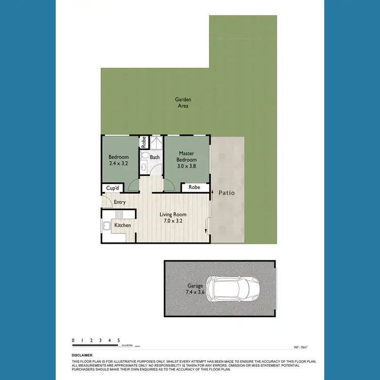 Floorplan of Homely unit listing, 1/118 Vernon Street, Nundah QLD 4012
