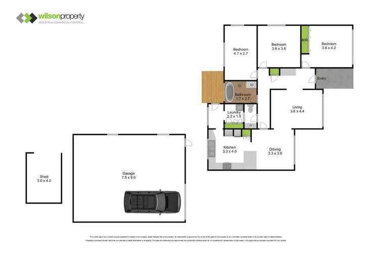 Floorplan of Homely house listing, 3 Row Street, Traralgon VIC 3844