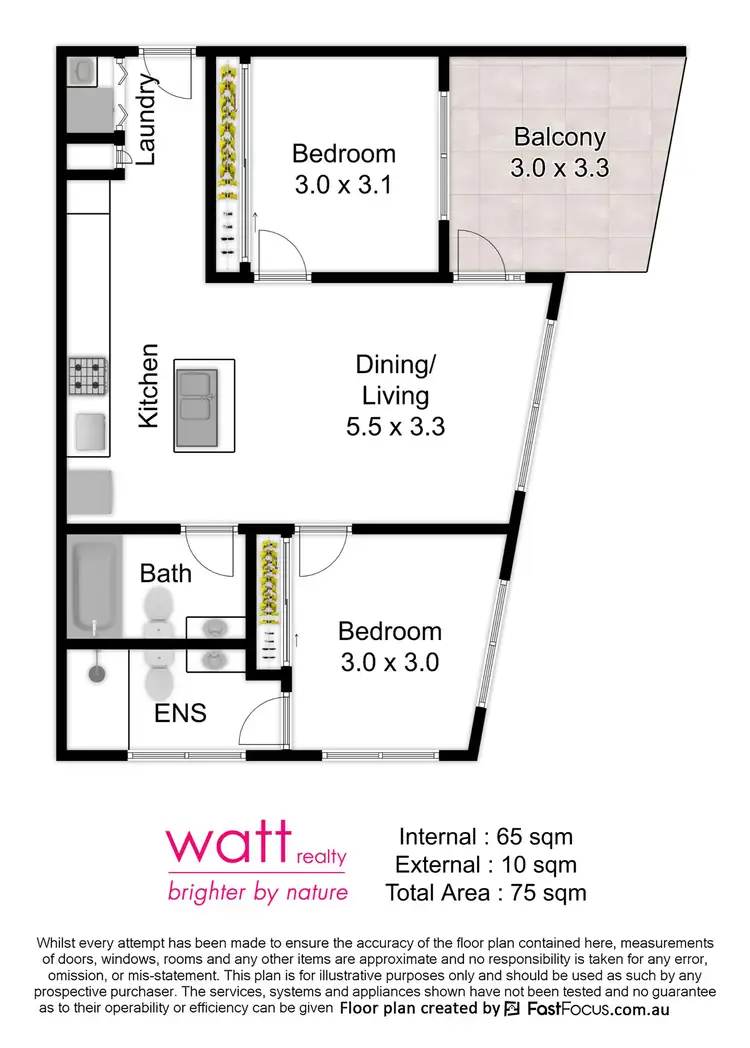Floorplan of Homely unit listing, 8/11-15 Keats Street, Moorooka QLD 4105