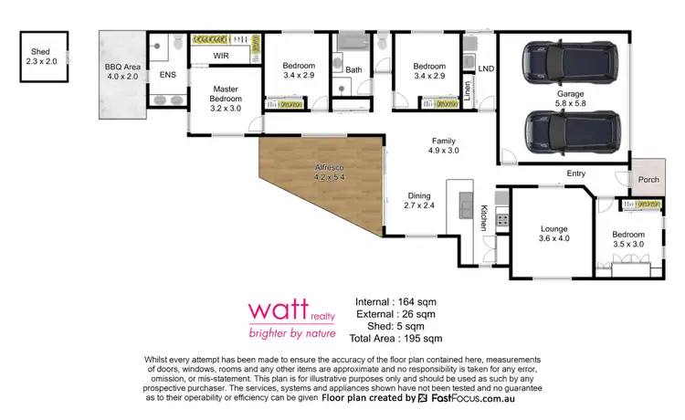 Floorplan of Homely house listing, 190 Dorville Road, Carseldine QLD 4034