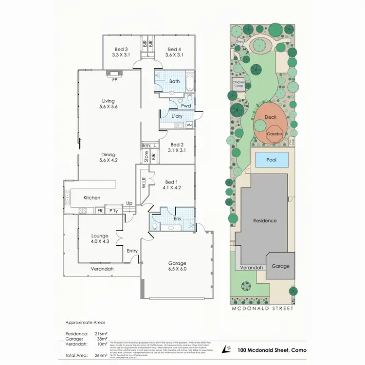Floorplan of Homely house listing, 100 McDonald Street, Como WA 6152