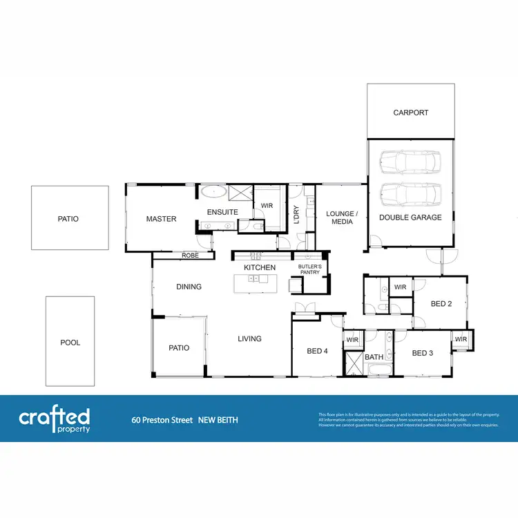 Floorplan of Homely house listing, 60 Preston Street, New Beith QLD 4124