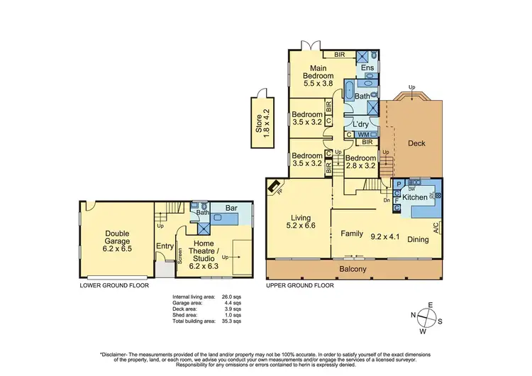 Floorplan of Homely house listing, 47 Kunyung Road, Mount Eliza VIC 3930