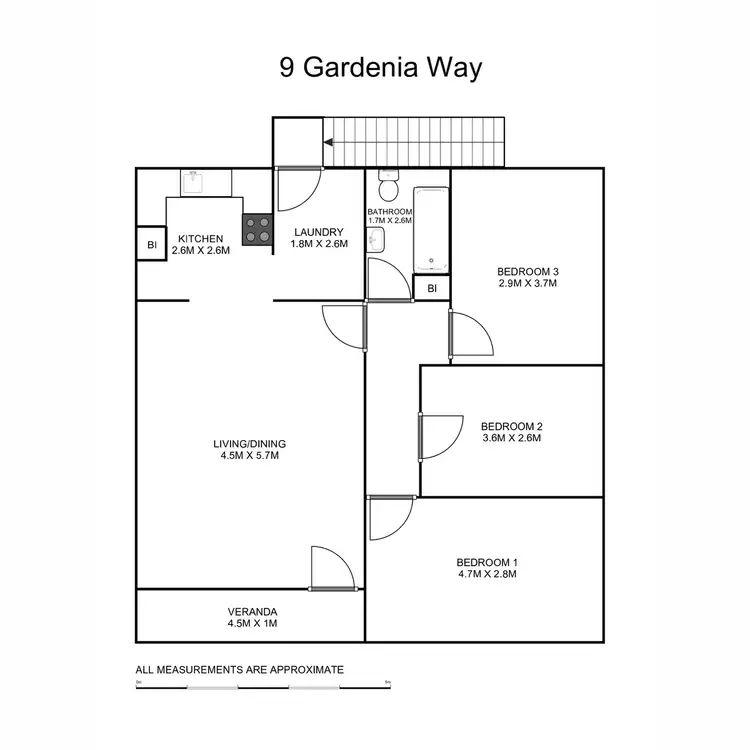 Floorplan of Homely house listing, 9 Gardenia Way, South Grafton NSW 2460