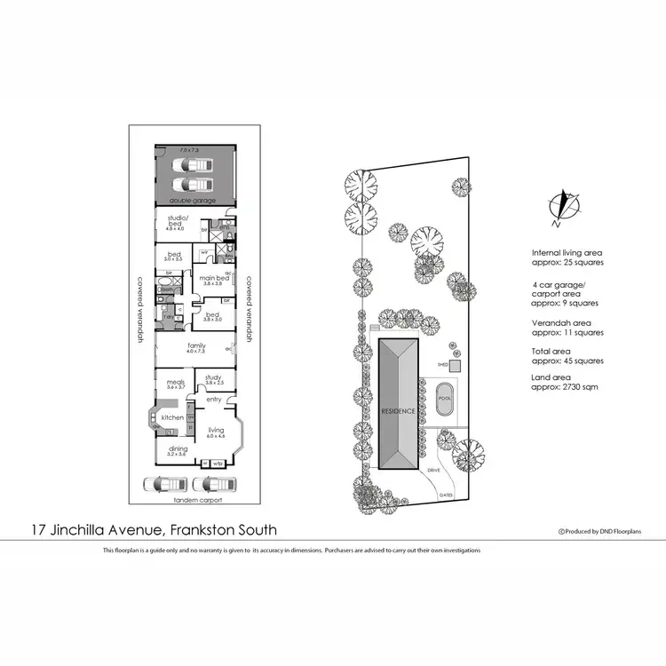 Floorplan of Homely house listing, 17 Jinchilla Avenue, Frankston South VIC 3199